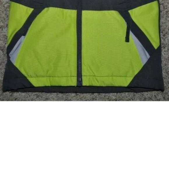 Boys All Weather Jacket 4/5 Gray Yellow 4 in 1 Winter Spring Fall Athletech - Picture 5 of 13